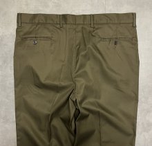 他の写真3: 90'S イタリア軍 ワンプリーツ オフィサーパンツ ダークカーキ (DEADSTOCK)