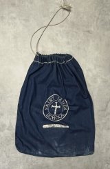 60'S SAINT JAMES SCHOOL 耳付き デニム ジムバッグ インディゴ (VINTAGE)
