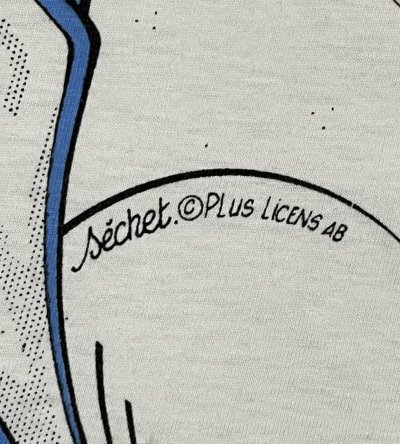 画像4: 80'S JEAN-LUC SECHET シングルステッチ 半袖 Tシャツ ホワイト (VINTAGE)