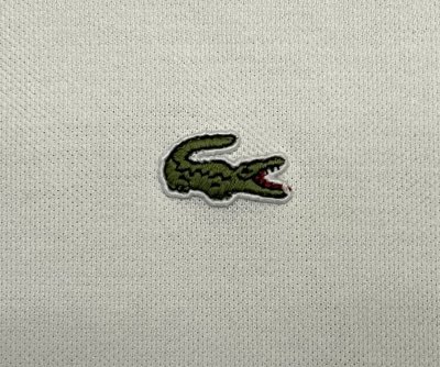画像3: 80'S CHEMISE LACOSTE ポロシャツ ホワイト フランス製 (VINTAGE)