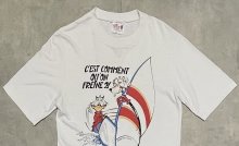 他の写真1: 80'S JEAN-LUC SECHET シングルステッチ 半袖 Tシャツ ホワイト (VINTAGE)
