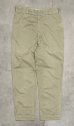 画像1: 60'S アメリカ軍 US ARMY コットン100% チノパンツ RAPIDアルミジップ (VINTAGE) (1)