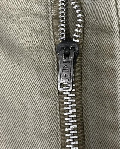 画像3: 60'S アメリカ軍 US ARMY コットン100% チノパンツ RAPIDアルミジップ (VINTAGE)