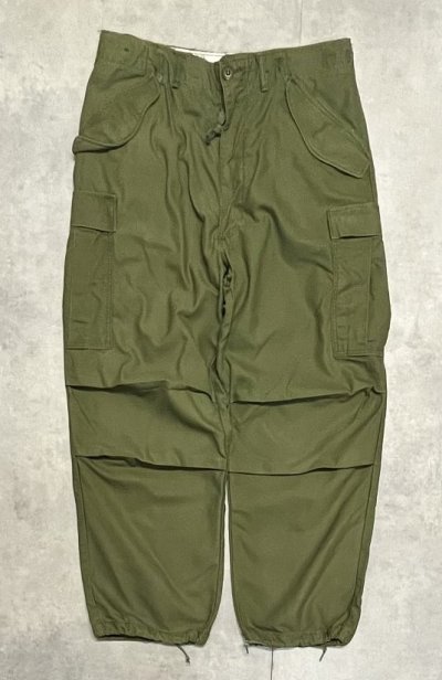 画像1: 70'S アメリカ軍 US ARMY "レーヨン/ナイロン" M-65 フィールドパンツ M-R (VINTAGE)