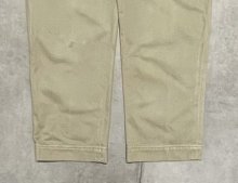 他の写真2: 60'S アメリカ軍 US ARMY コットン100% チノパンツ RAPIDアルミジップ (VINTAGE)