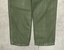 他の写真2: 60'S アメリカ軍 US ARMY "OG107" 初期モデル コットンサテン 平ボタン ベイカーパンツ ミリタリーグリーン (VINTAGE)