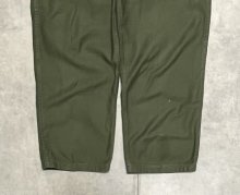 他の写真2: 70'S アメリカ軍 US ARMY "OG107" コットンサテン ベイカーパンツ ミリタリーグリーン GENERALジップ (VINTAGE)