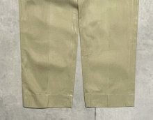 他の写真2: 60'S アメリカ軍 US ARMY コットン100% チノパンツ RAPIDアルミジップ (VINTAGE)