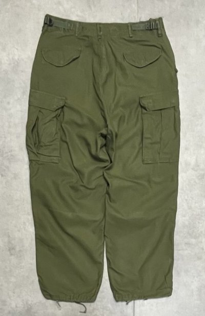 画像5: 70'S アメリカ軍 US ARMY "レーヨン/ナイロン" M-65 フィールドパンツ M-R (VINTAGE)