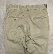 他の写真3: 60'S アメリカ軍 US ARMY コットン100% チノパンツ RAPIDアルミジップ (VINTAGE)