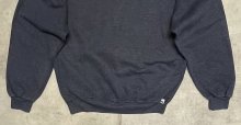 他の写真3: 90'S RUSSELL ATHLETIC 前Vガゼット付き クルーネック スウェットシャツ ネイビーヘザー メキシコ製 (VINTAGE)