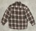 画像4: 90'S WINDBREAKER プリントネル フランネルシャツ チェック柄 (VINTAGE) (4)
