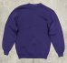 画像4: 90'S RUSSELL ATHLETIC 前Vガゼット付き クルーネック スウェットシャツ グレープ USA製 (VINTAGE) (4)