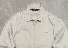 他の写真1: 90'S RALPH LAUREN 三角タグ チンスト付き ドリズラージャケット ベージュ (VINTAGE)
