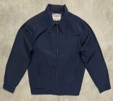 60'S McGREGOR "DRIZZLER" チンスト付き ドリズラージャケット TALONジップ ネイビー USA製 (VINTAGE)