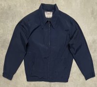 60'S McGREGOR "DRIZZLER" チンスト付き ドリズラージャケット TALONジップ ネイビー USA製 (VINTAGE)