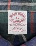 画像2: 90'S BROOKS BROTHERS "BROOKS FLANNEL" フランネル BDシャツ チェック柄 USA製 (VINTAGE) (2)