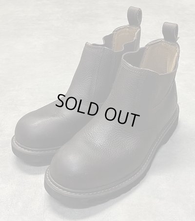 画像1: CARHARTT "WATERPROOF" レザー サイドゴアブーツ ダークブラウン (USED)