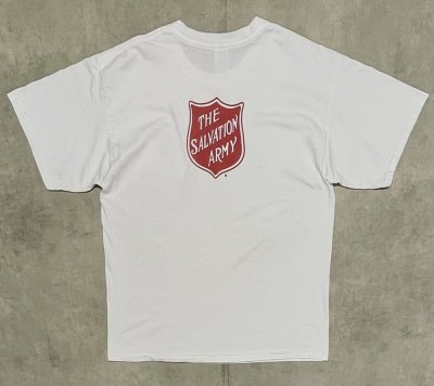 画像4: 00'S THE SALVATION ARMY 両面プリント 半袖 Tシャツ ホワイト (VINTAGE)