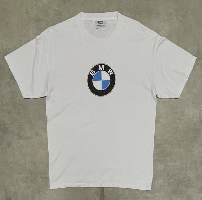 画像1: 00'S BMW 半袖 Tシャツ ホワイト USA製 (VINTAGE)