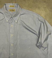 他の写真2: 90'S LL Bean ピンオックス BDシャツ ブルー (VINTAGE)