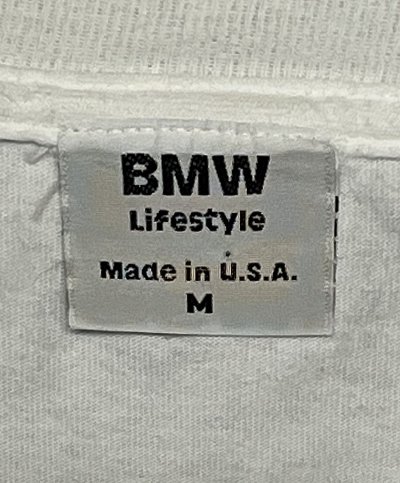 画像2: 00'S BMW 半袖 Tシャツ ホワイト USA製 (VINTAGE)
