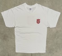 00'S THE SALVATION ARMY 両面プリント 半袖 Tシャツ ホワイト (VINTAGE)
