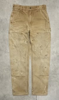 CARHARTT ダブルニー ダック ペインターパンツ ブラウン USA製 (VINTAGE)