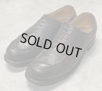 90'S J.M.WESTON 641 "GOLF" 旧ロゴ レザー Uチップシューズ ブラウン フランス製 (VINTAGE)