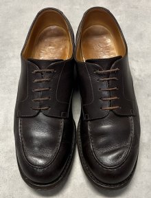 他の写真1: 90'S J.M.WESTON 641 "GOLF" 旧ロゴ レザー Uチップシューズ ブラウン フランス製 (VINTAGE)