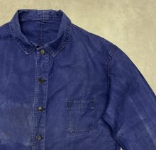 他の写真2: 60'S LE PIGEON VOYAGEUR フレンチワーク ワークジャケット カバーオール ブルー フランス製 (VINTAGE)