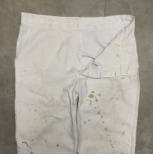他の写真1: 70'S ユーロワーク ボタンフライ ワークパンツ ホワイト (VINTAGE)