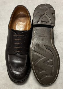 他の写真3: 90'S J.M.WESTON 641 "GOLF" 旧ロゴ レザー Uチップシューズ ブラウン フランス製 (VINTAGE)