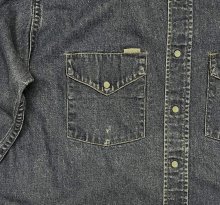 他の写真2: 80'S CARHARTT 三角タグ デニム ウエスタンシャツ インディゴ (VINTAGE)