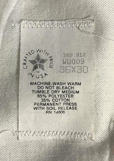 画像2: 80'S CARHARTT ウエスタンパンツ ベージュ SCOVILLジップ W36L30 USA製 (VINTAGE)