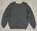画像3: 70'S SPORTSWEAR ラグランスリーブ スウェットシャツ チャコール (VINTAGE) (3)