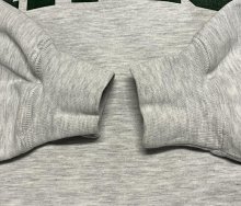 他の写真2: 90'S RUSSELL ATHLETIC "PRO COTTON" ヘビーウエイト 前Vガゼット付き スウェットシャツ ヘザーグレー USA製 (VINTAGE)