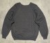 画像1: 70'S SPORTSWEAR ラグランスリーブ スウェットシャツ チャコール (VINTAGE) (1)
