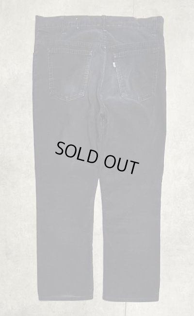 画像4: 80'S LEVIS 517 コーデュロイパンツ ネイビー 42TALONジップ W38L30 USA製 (VINTAGE)