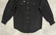 他の写真3: 80'S CARHARTT 三角タグ シャモアクロス ワークシャツ ブラック (VINTAGE)