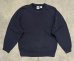 画像1: 90'S GAP 旧タグ ヘビーウエイト 前Vガゼット付き スウェットシャツ ネイビー (VINTAGE) (1)