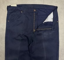 他の写真1: 70'S BIG YANK "BULL DENIM" カツラギパンツ ネイビー 42TALONジップ USA製 (DEADSTOCK)
