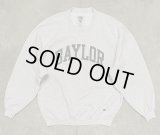 90'S RUSSELL ATHLETIC "PRO COTTON" ヘビーウエイト 前Vガゼット付き スウェットシャツ ヘザーグレー USA製 (VINTAGE)