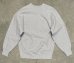 画像4: 90'S CRABLE SPORTSWEAR ヘビーウエイト スウェットシャツ ヘザーグレー USA製 (VINTAGE) (4)