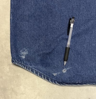 画像4: 80'S CARHARTT 三角タグ デニム ウエスタンシャツ インディゴ (VINTAGE)