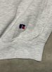 画像5: 90'S RUSSELL ATHLETIC "PRO COTTON" ヘビーウエイト 前Vガゼット付き スウェットシャツ ヘザーグレー USA製 (VINTAGE) (5)