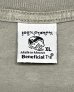 画像2: 90'S PATAGONIA "BENEFICIAL T'S" ロゴ刺繍 長袖 Tシャツ ベージュ メキシコ製 (VINTAGE) (2)