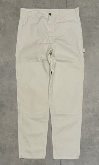 80'S STANLEY USA 旧タグ ダブルニー ペインターパンツ オフホワイト USA製 (DEADSTOCK)