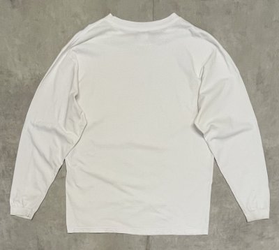 画像4: 90'S PATAGONIA "BENEFICIAL T'S" 長袖 Tシャツ ホワイト USA製 (VINTAGE)