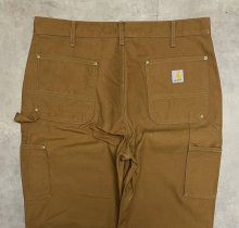 他の写真3: CARHARTT ダブルニー ダック ペインターパンツ ブラウン USA製 (DEADSTOCK)